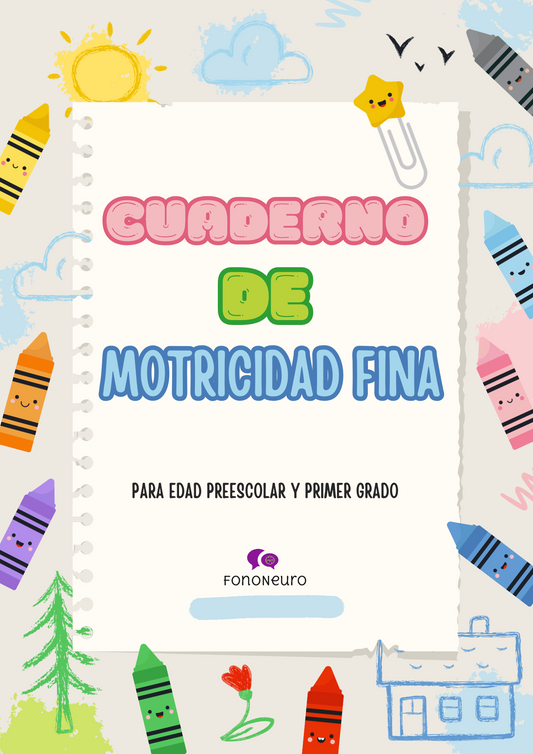 ✋🧠 CUADERNO DE MOTRICIDAD FINA