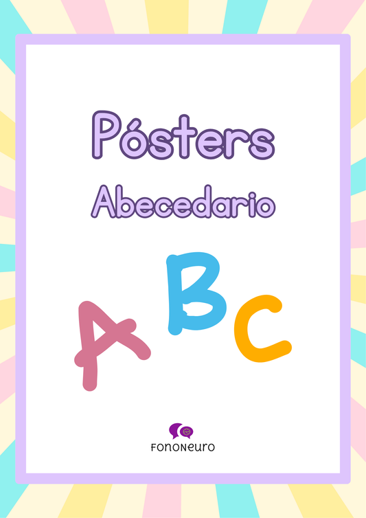 🔠✨ PACK DE PÓSTERS DEL ABECEDARIO